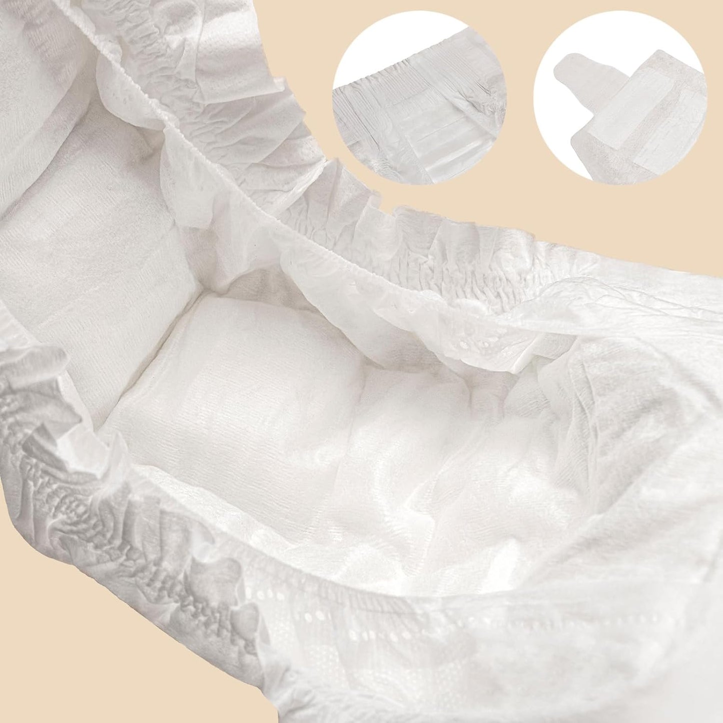 ECO BOOM Size 1 Diapers, Bamboo Viscose Diapers, Sustainable, Paper Packaging