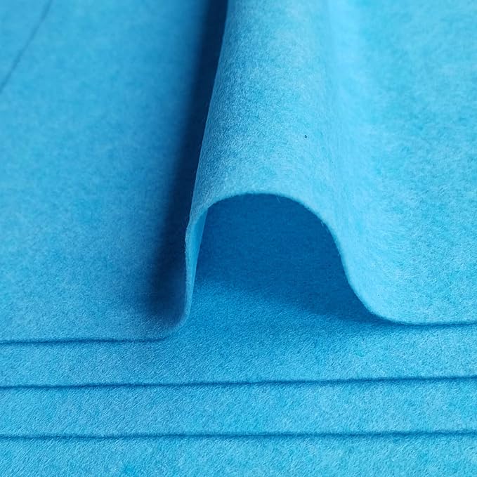 Jtnohx Color Felt, Soft Felt Sheets, 1.4mm Thick 8"x12" Handicraft Felt Fabrics