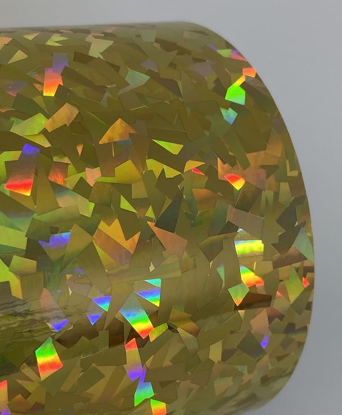 Holographic Crystal Sign Vinyl, HOLOCRYSTAL self-Adhesive Plastic