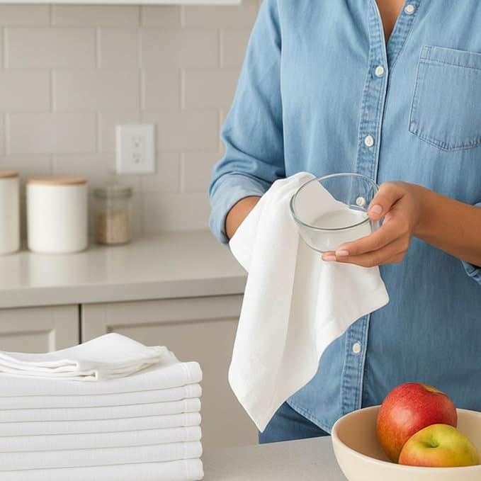 LITO LINEN AND TOWEL Flour Sack Tea Towels
