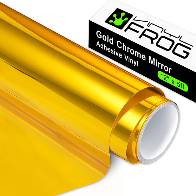 VINYL FROG Gold Chrome Vinyl