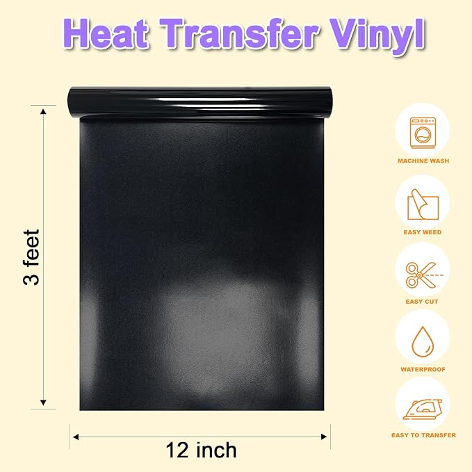 DUEUIOE HTV Heat Transfer Vinyl Bundle 20 Pack