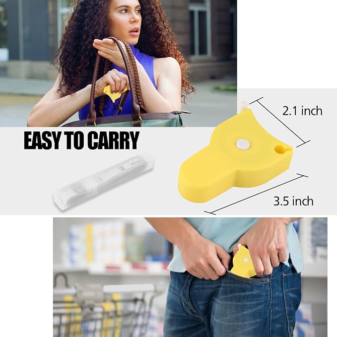 2PCS Tape Measure Body Measuring Tape 60inch, Retractable Measuring Tape