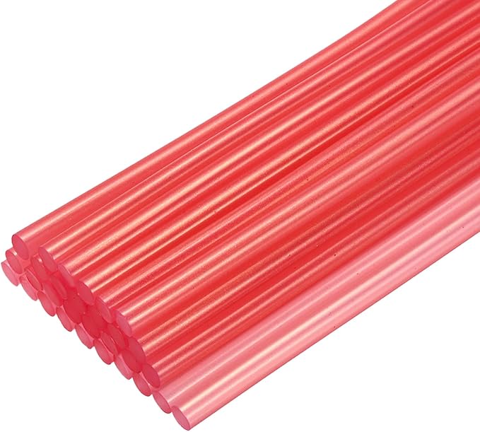 uxcell 30pcs 7mm x 200mm Mini Hot Glue Sticks