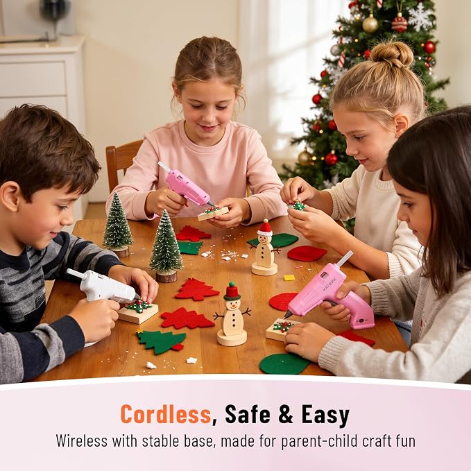 Katerk 3.7V Cordless Hot Glue Gun Kit
