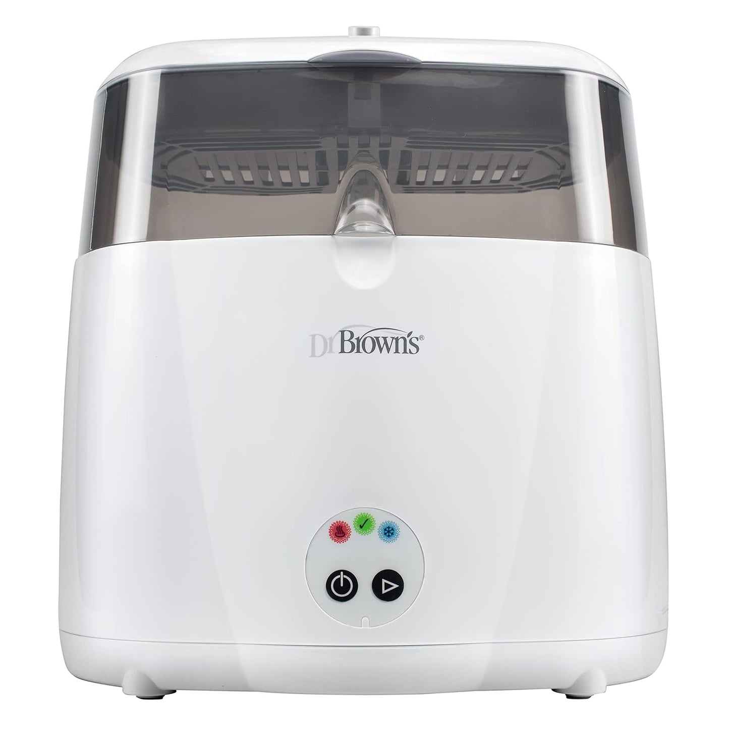 Dr. Brown’s Deluxe Electric Sterilizer for Baby Bottles and Other Baby Essentials & Natural Flow® Anti-Colic Options+™ Narrow Baby Bottles 8 oz/250 mL, with Level 1 Slow Flow Nipple, 4 Pack, 0m+
