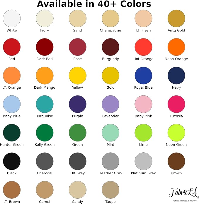 FabricLA Felt Fabric 72" Wide 1.6mm Thick Acrylic Felt by The Yard