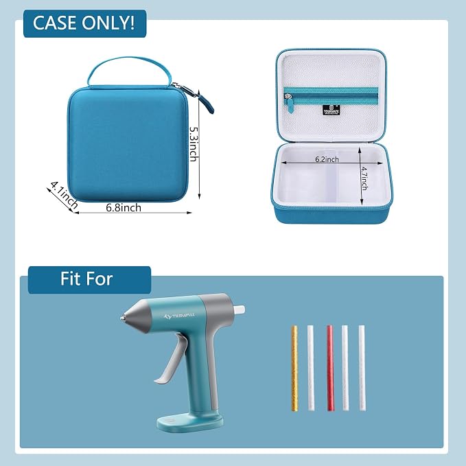 Tourmate Hard Case Compatible HOTO Cordless Hot Glue Gun/HOTO Easyflow Gun