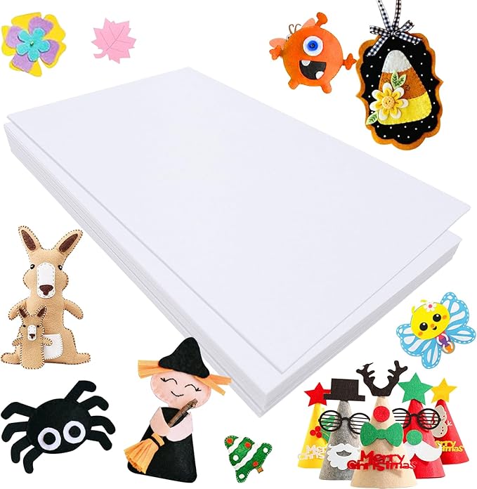 Jtnohx Felt for Crafts, Craft Felt Square for Sewing