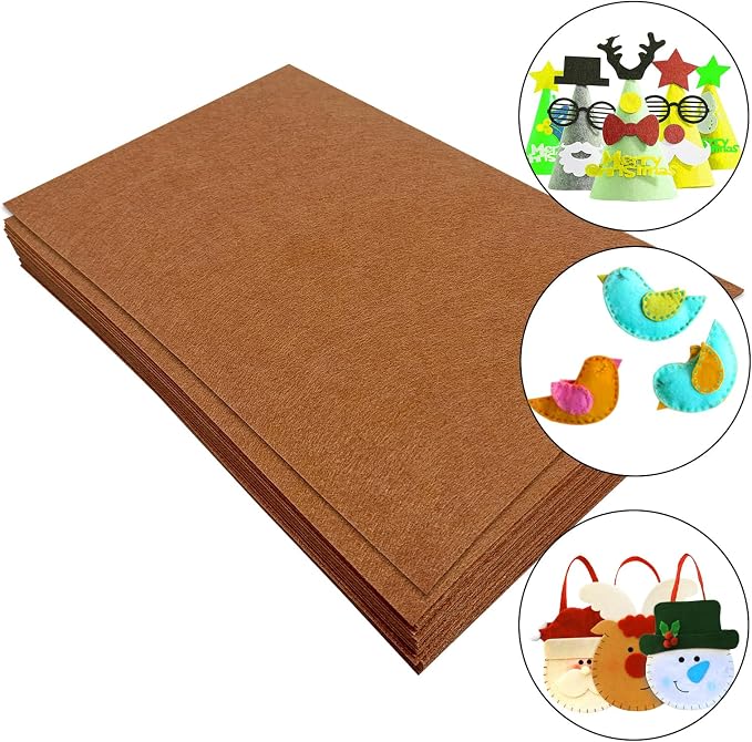 Jtnohx Stiff Felt Sheets, Craft Felt Square