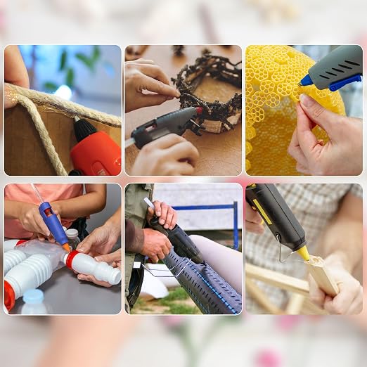 Full Size 11. 8" x 0.43" Hot Glue Sticks 50pcs Transparent Extra Long Hot Glue