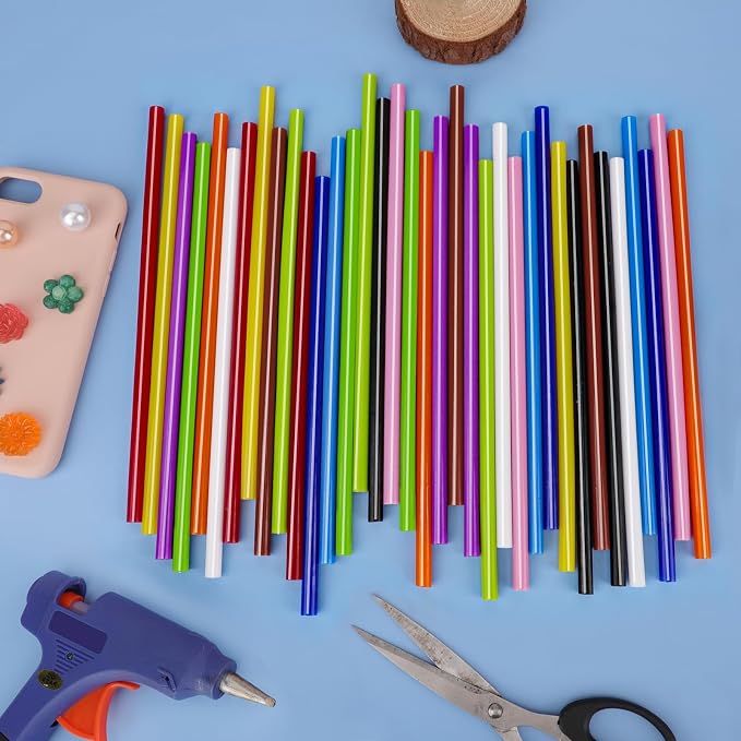 ENPOINT Colored Hot Glue Sticks, Sealing Wax Sticks