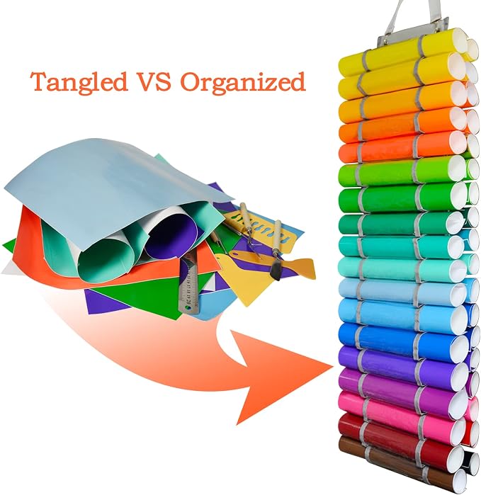 Tunnkit Vinyl Roll Holder, 36 Compartments