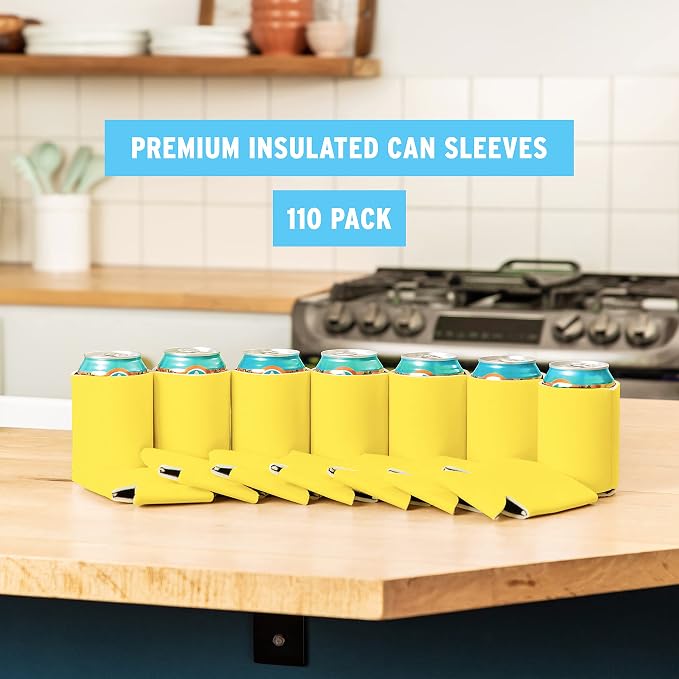 Blank Beer Can Cooler Sleeves