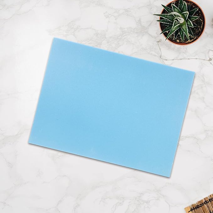 PRETYZOOM Foam Board Sheets for DIY Crafting 30x40x2cm High Density Blue