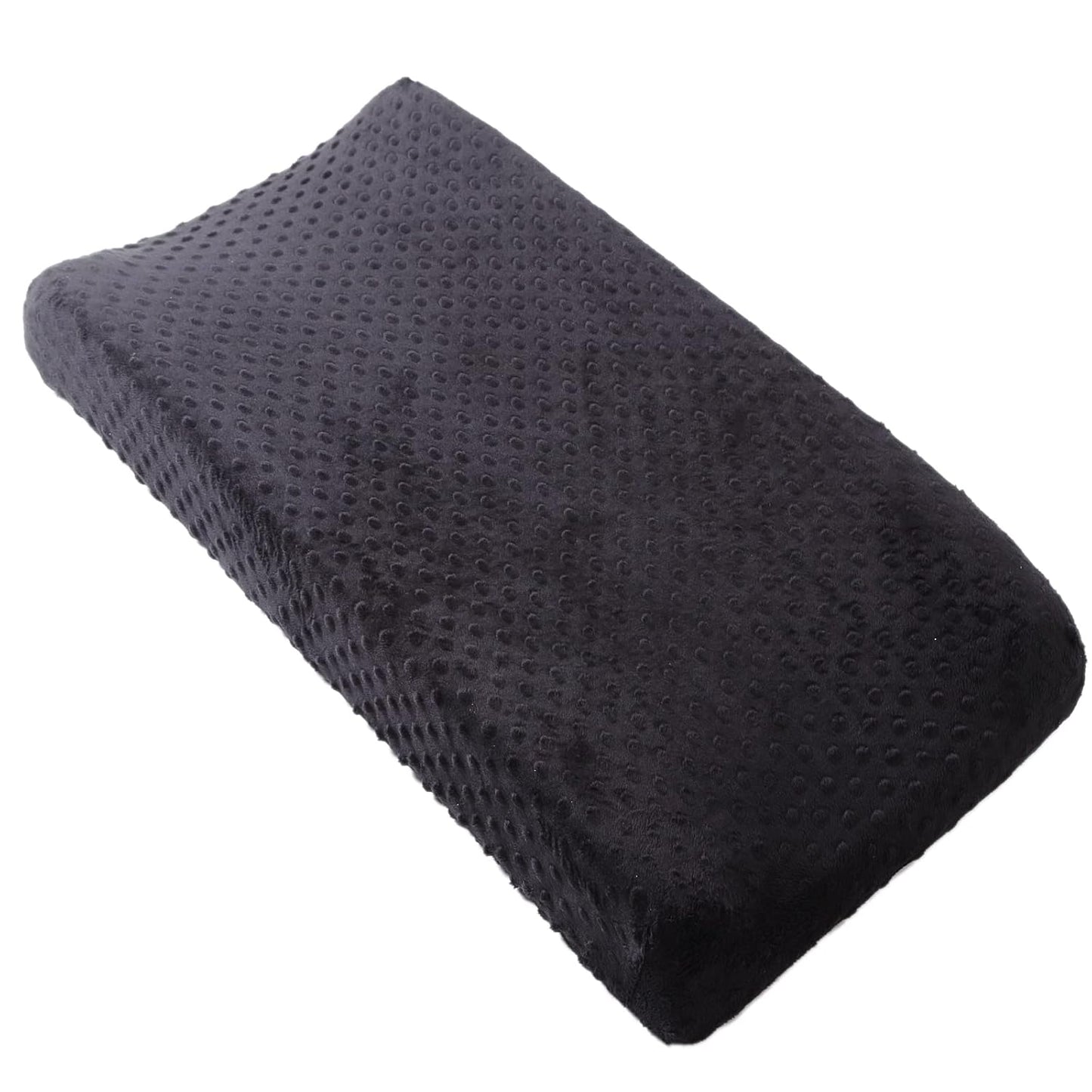 Changing Pad Cover Super Soft Dots Skin-Friendly Breathable Wipeable Changing Table Sheets for Baby Boy and Baby Girl （Black）