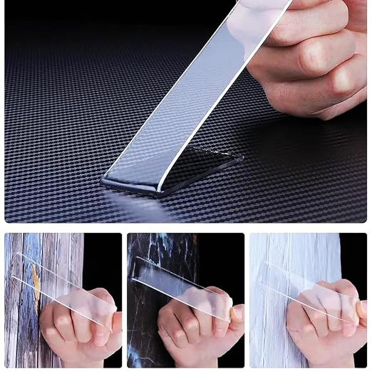 Double Sided Tape Heavy Duty, Nano Double Sided Sticky Adhesive Tape, Removable