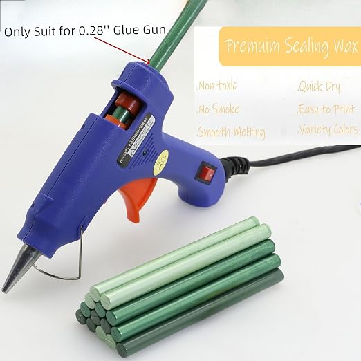 Wax Seal Sticks, Atopbb 30pcs Glue Gun Wax Sealing Sticks Beads Only Suit