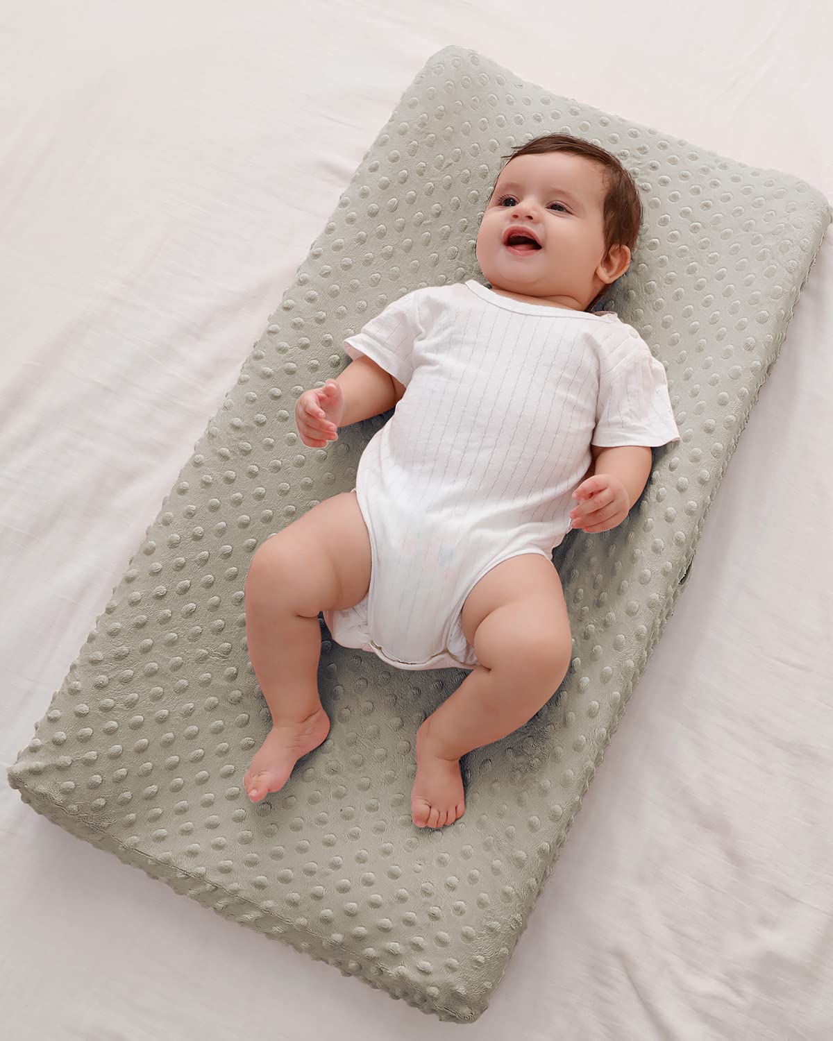 Changing Pad Cover, Soft Changing Table Sheets for Baby Boy and Girl, Diaper Changing Table Cover Fit 32"/34'' x 16" Pad (Tidal Foam)