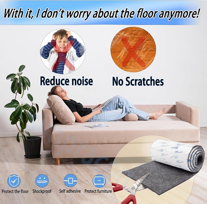 Cuttable Felt Furniture Pads