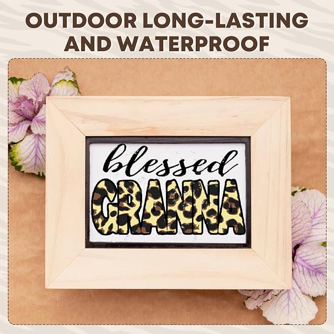Tintnut Leopard Permanent Vinyl 8 Pcs 12x10in Yellow Spots Adhesive Vinyl |