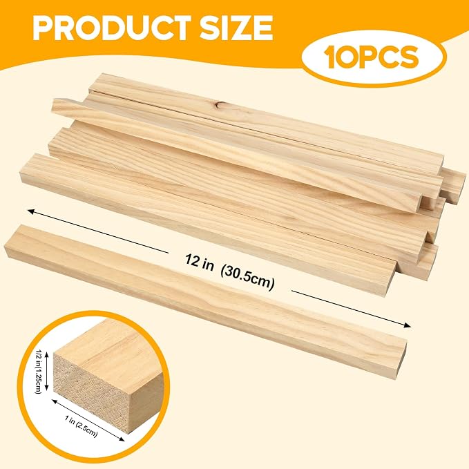 Wood Strips Slats Wooden Dowels