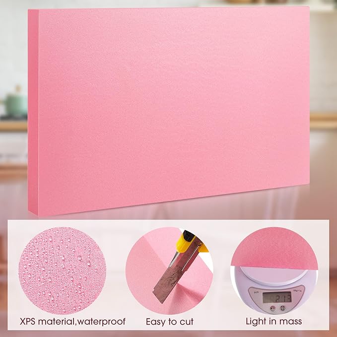 Xps Foam 12 x 15 and 12 x 7.5 Polystyrene Rectangles Foam Board Craft
