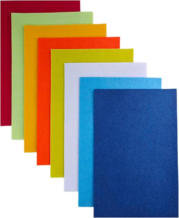 Jtnohx Stiff Felt, 2mm Thick Felt Sheets