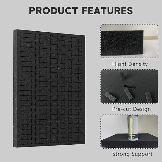 Pick and Pluck Foam Sheets, Tool Box, Storage Drawer