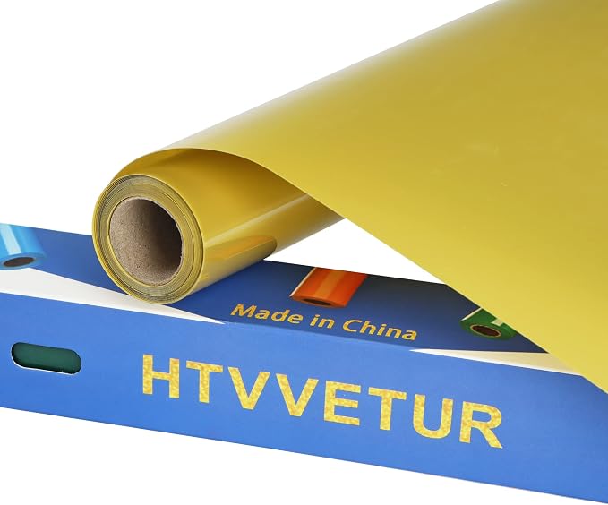 HTVVETUR HTV Vinyl Rolls Heat Transfer Vinyl