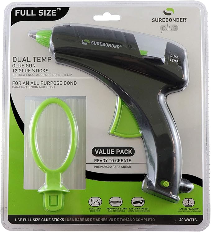 Surebonder DT-270FKIT Full Size Dual Temperature Glue Gun