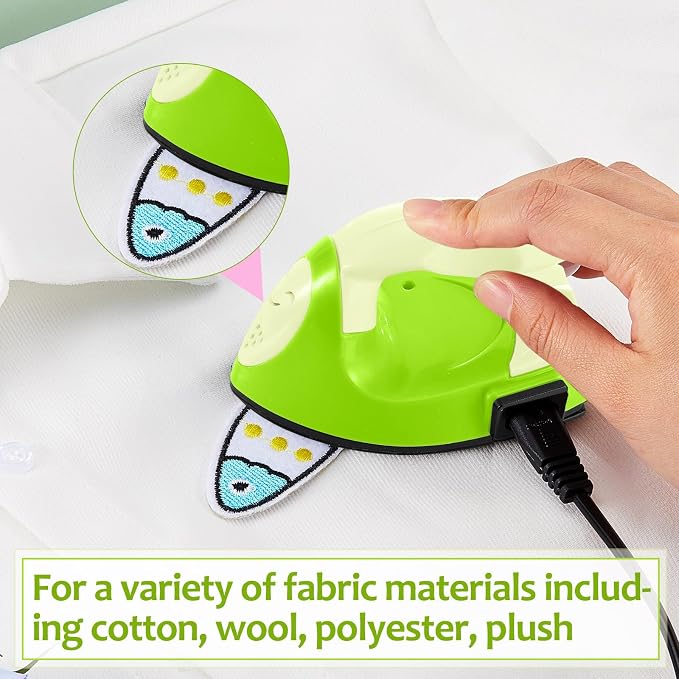 Honoson Mini Craft Iron Mini Heat Press Small Iron 3.93 x 2.36 x 2.76 in