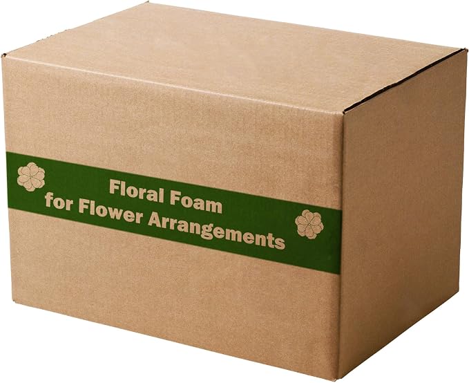 Prashent 96Pcs Floral Foam Blocks Green Wet Dry Flower Foam Plant Foam