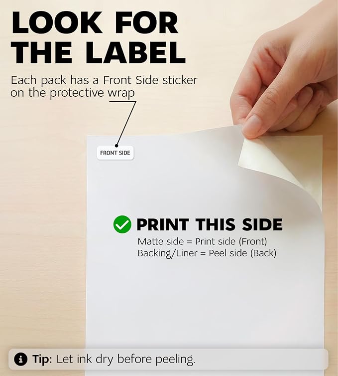 Premium Printable Vinyl Sticker Paper