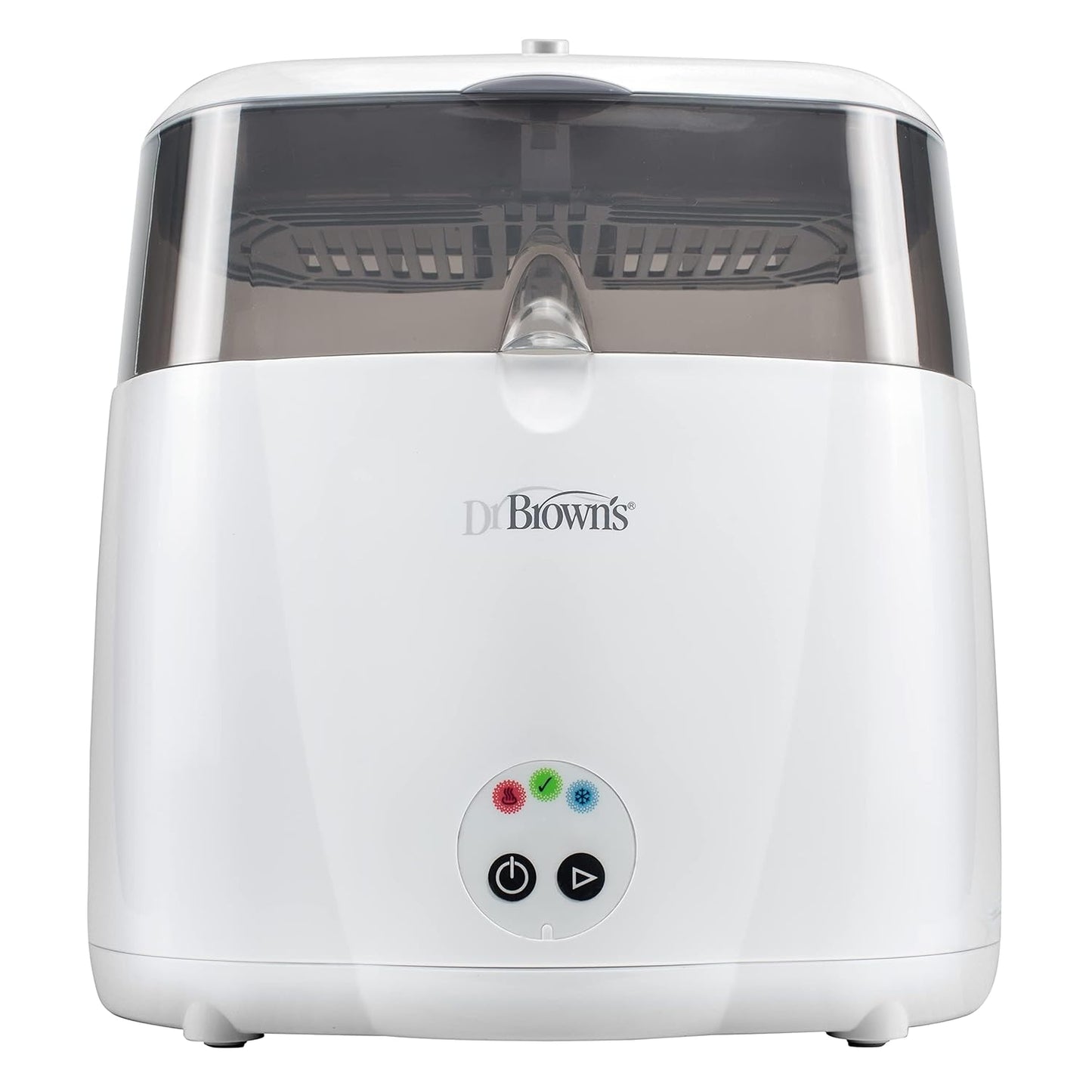 Dr. Brown's Electric Sterilizer Bundle with Anti-Colic 4-Bottle Feeding Set, Slow Flow Nipples, and Silicone Pacifier