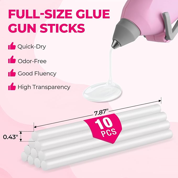 WORKPRO Hot Glue Gun Full Size