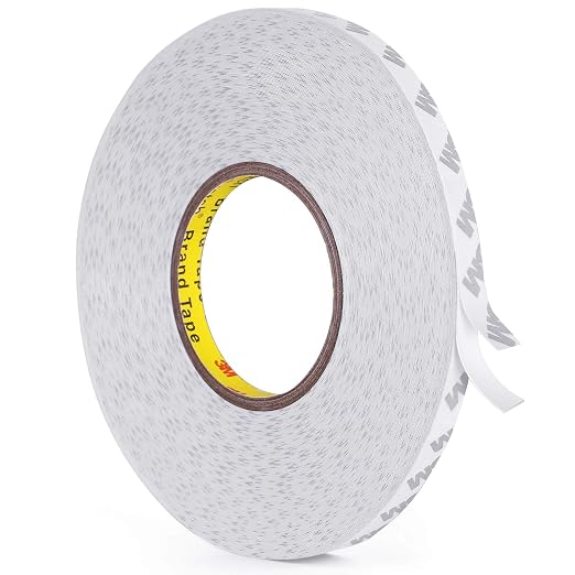 Double Sided Tape Heavy Duty, Super Strong Adhesive, 164ft x 0.39in, 1 Pack |