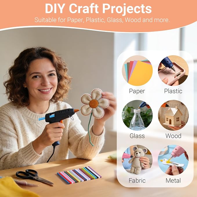 120PCS Hot Glue Sticks for Craft