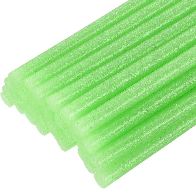uxcell 30pcs Full Size Hot Glue Gun Sticks 8-inch x 0.27-inch High Sticky Small