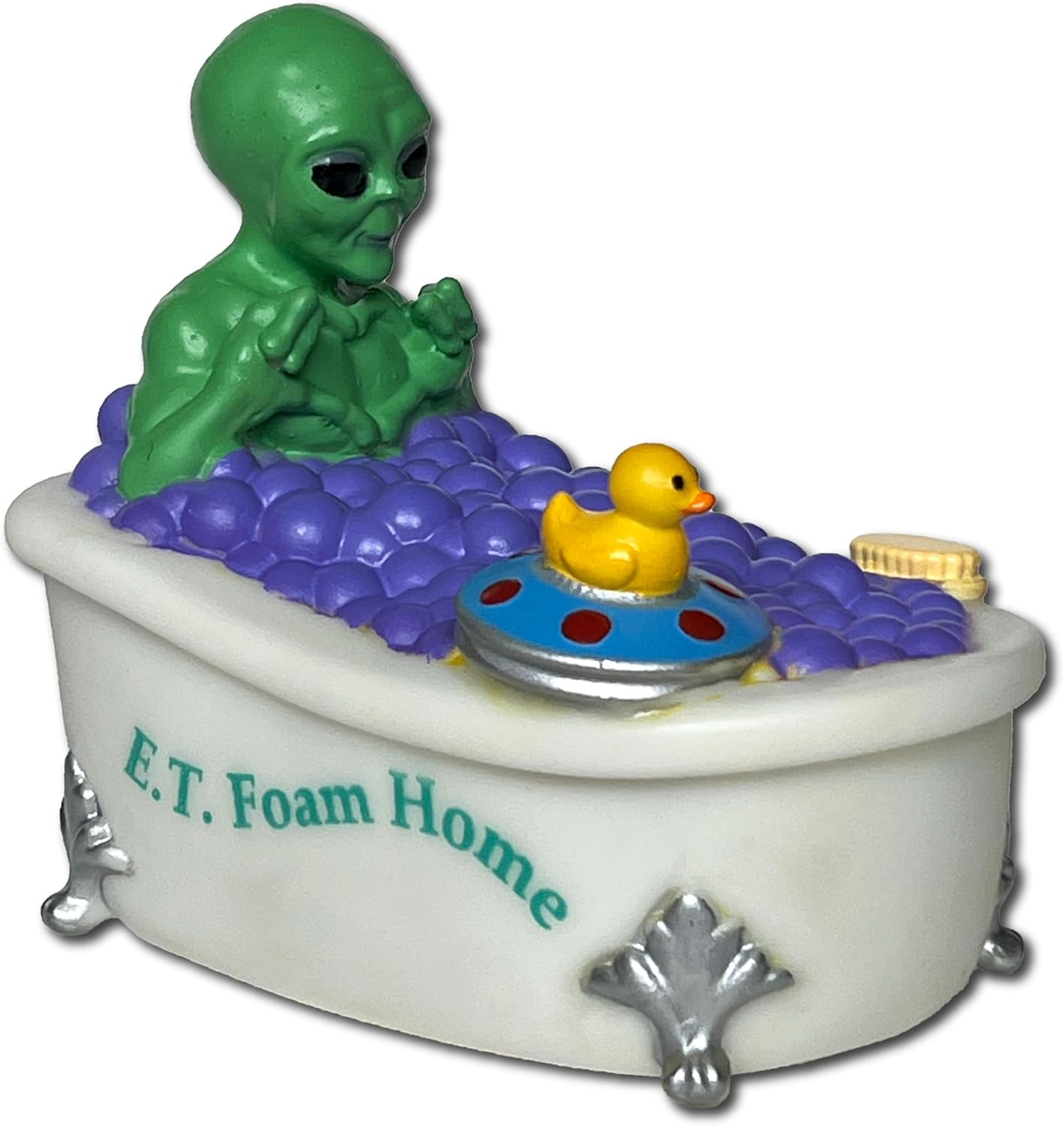 CelebriDucks - E.T. Foam Home - Tubs Gone Wild Floating Bath Novelty - Collectible Bath Toy Gift for Kids & Adults of All Ages