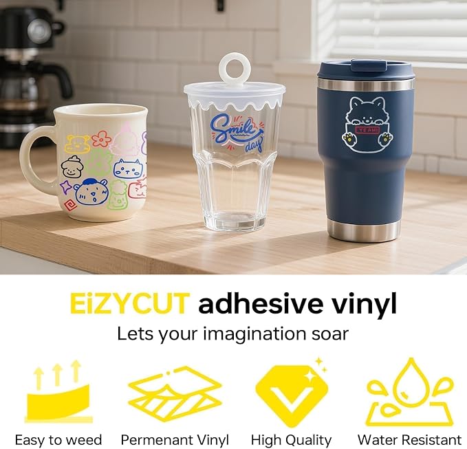 Permanent Adhesive Vinyl Roll
