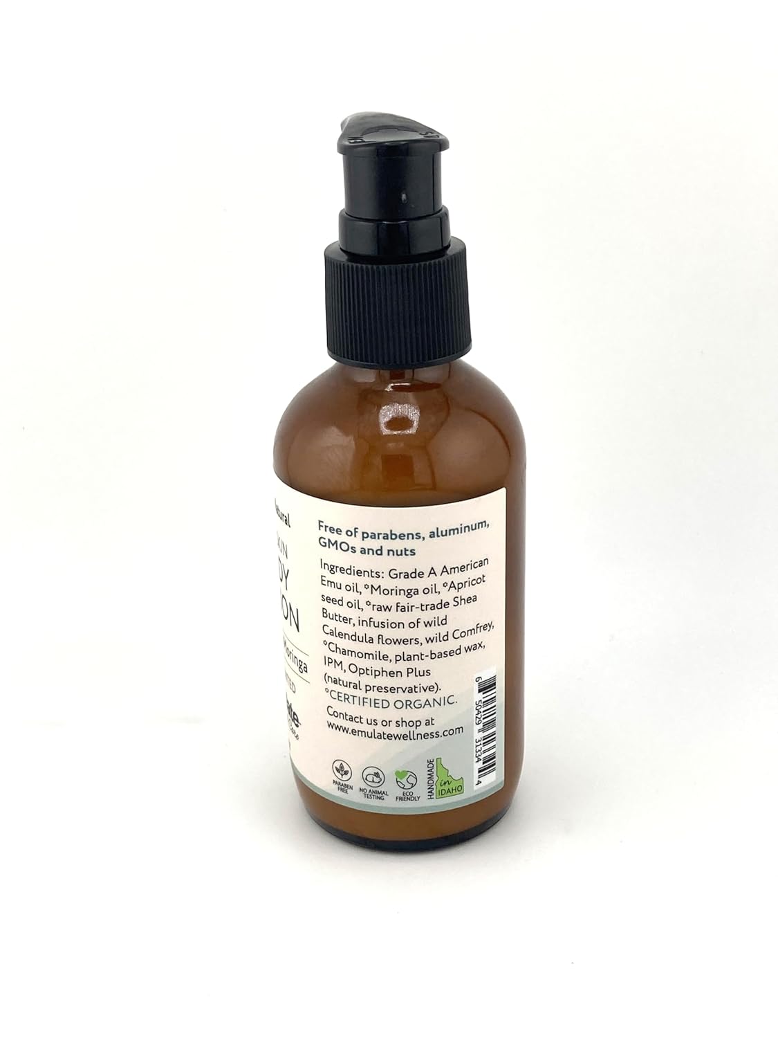 BODY LOTION for Dry & Sensitive Skin. Available in Unscented OR Lavender Chamomile 4 oz (Unscented)
