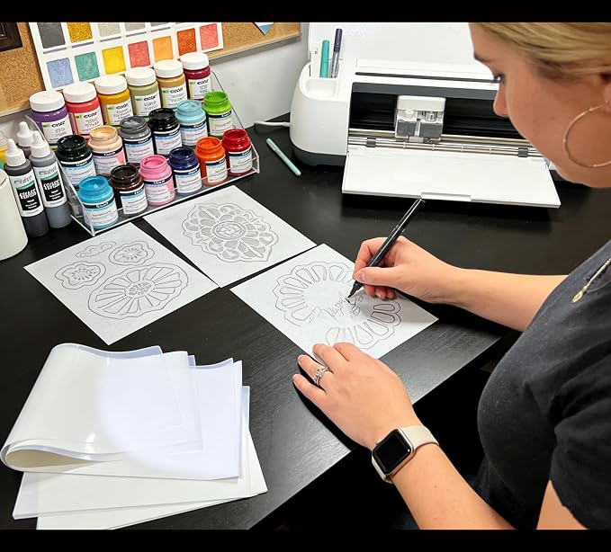 Milky Translucent Blank Mylar Stencil Sheets