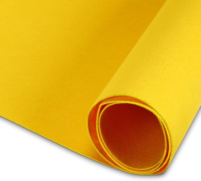 Yellow Felt Sheets 36 X 36 inht Felt Sheets