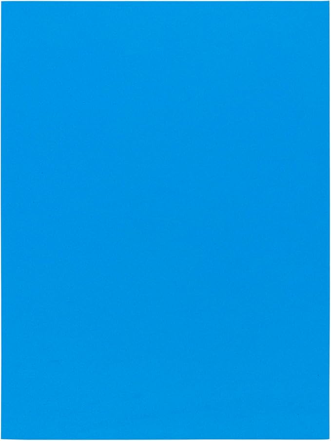 Hygloss Sheets Colorful Foam for DIY Arts & Craft, 12” x 18”, 10 Piece