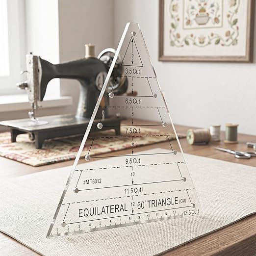 Ymapinc 60 Degree Triangle Ruler