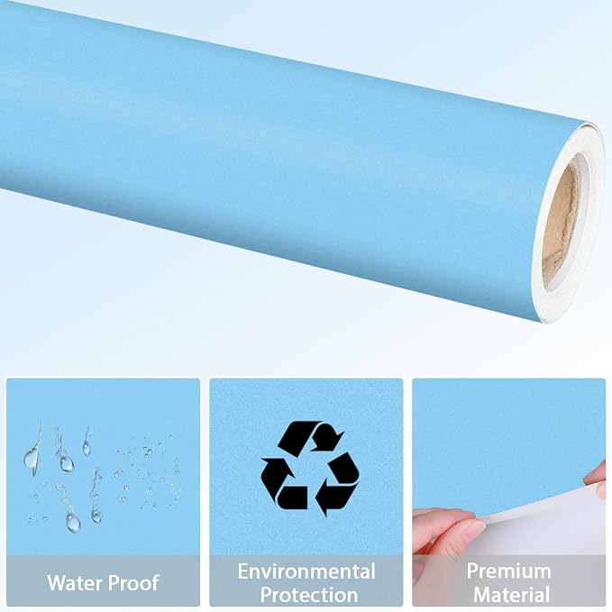 Sky Blue Bulletin Board Paper Roll Light Blue Bulletin Board Background Paper