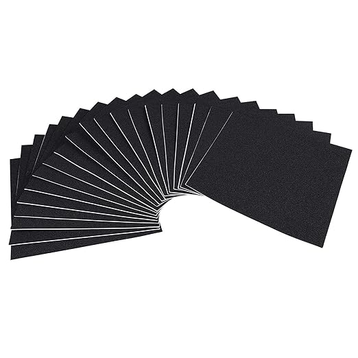 MAGZO 20Pcs Adhesive Foam Padding 1/16 in Thick X 6 in X 6 in, Closed Cell Foam