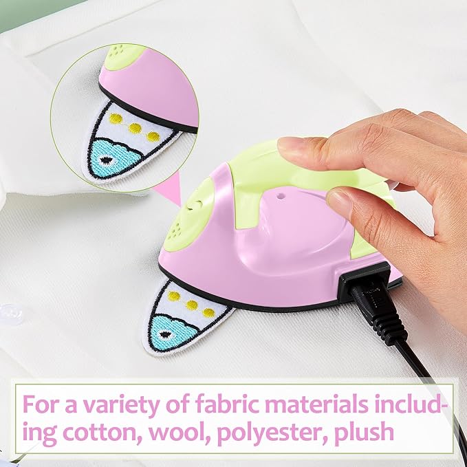 Honoson Mini Craft Iron Mini Heat Press Small Iron 3.93 x 2.36 x 2.76 Portable