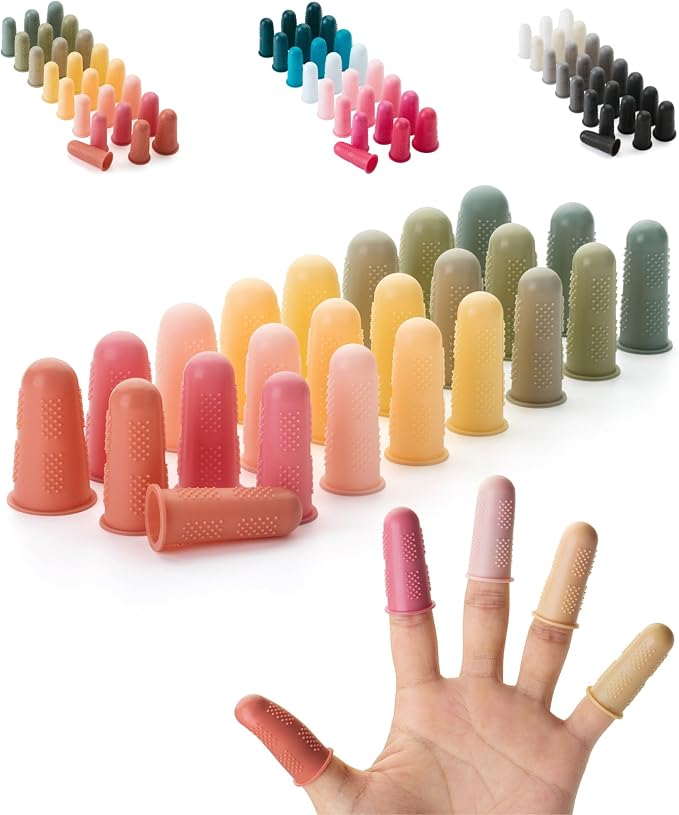 Mr. Pen- Hot Glue Gun Finger Protectors, Rubber Fingers Tips, Rubber Finger